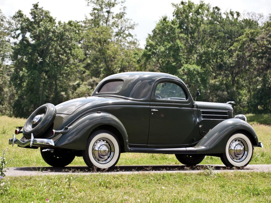  Ford V8 Deluxe 3-Window Coupe 1936 года  (фото 10 из 10)